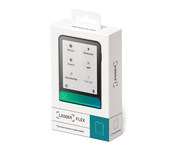Ledger Flex Oxidate Green Crypto Hardware Wallet with Recovery Key LEDGERFLEX-OGREEN-RK - 1351784 - zdjęcie 4